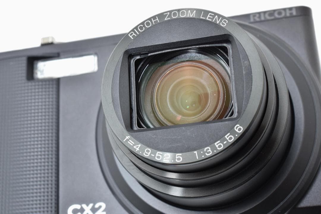 【動作確認済み】RICOH リコー CX2 ブラック コンデジ デジタルカメラ