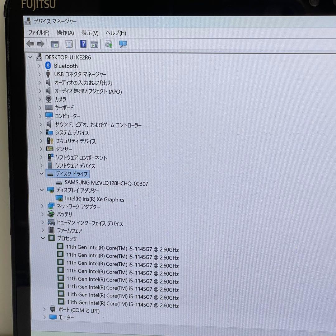 富士通 ARROWS Tab Q7311/FB i5 1145G7 8GB