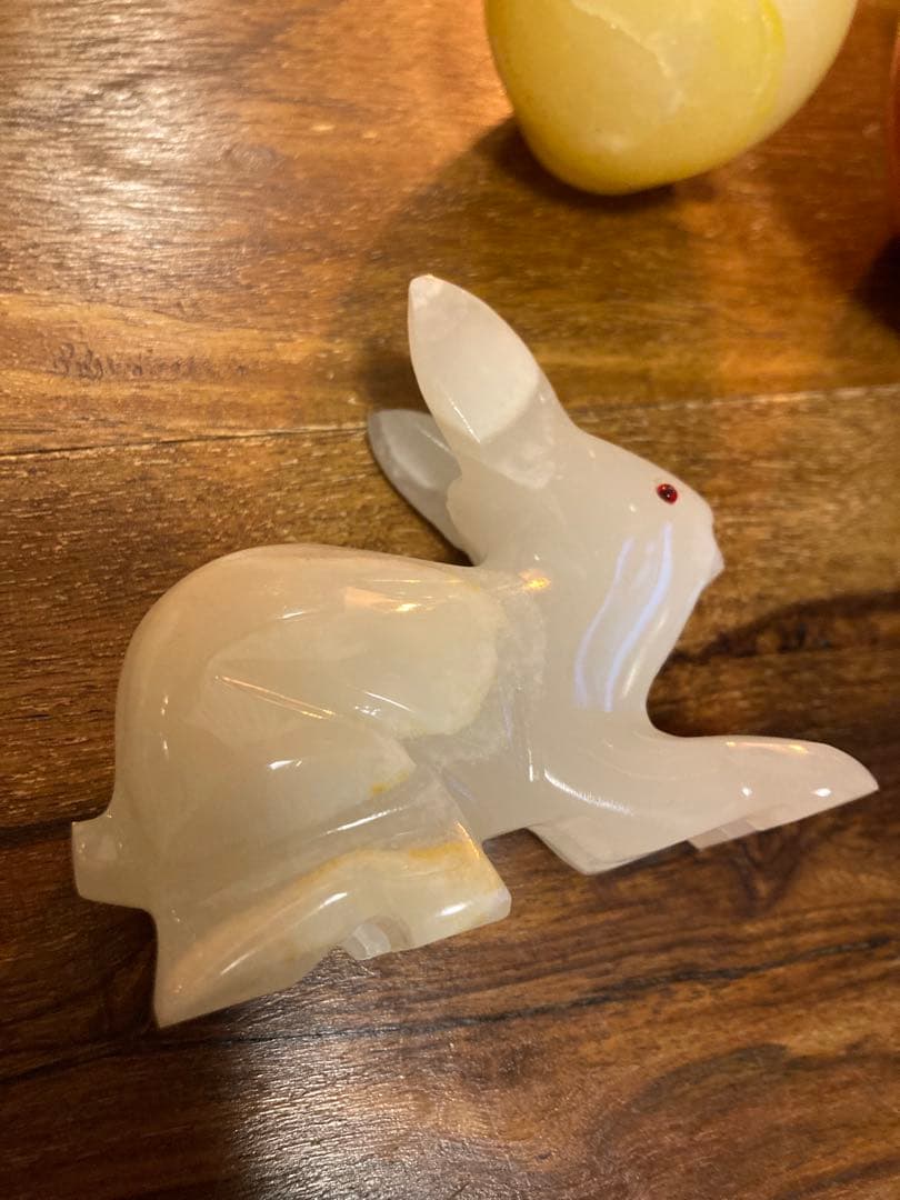 ウサギ、りんご置物まとめ売り