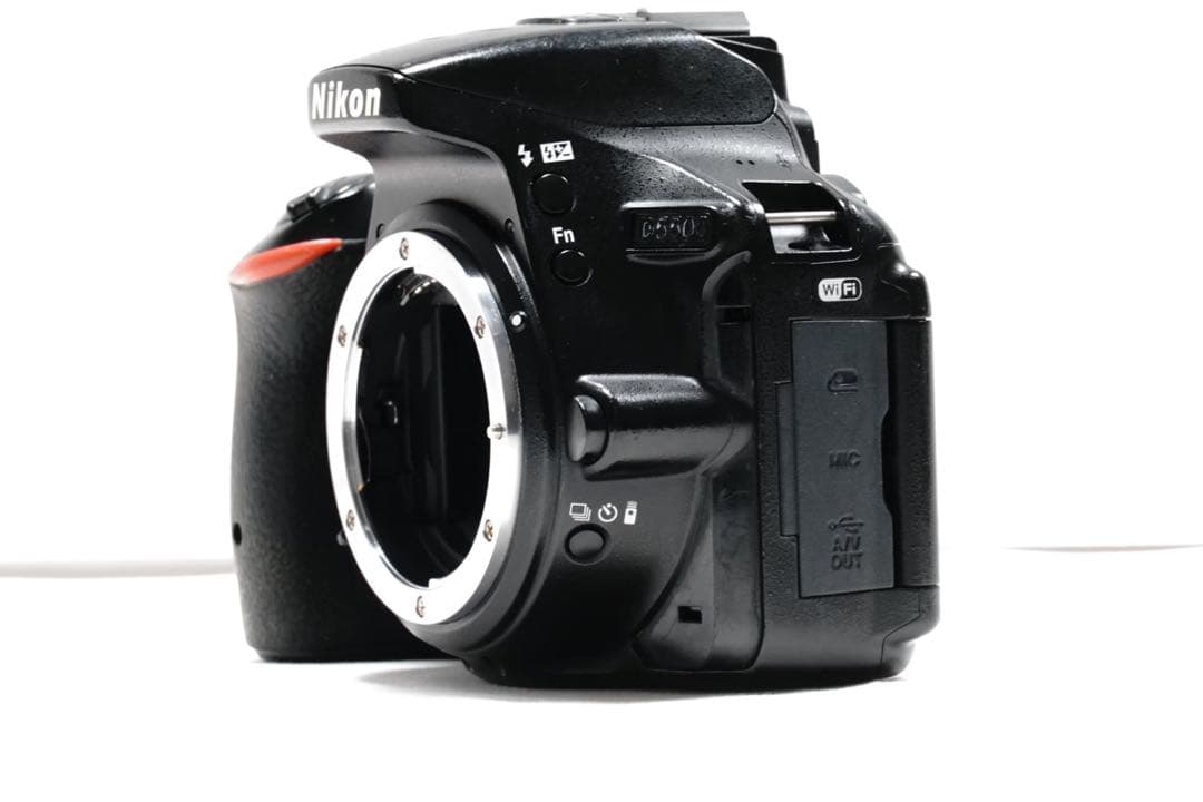 美品 Nikon D5500 レンズキット Wi-Fi搭載 スマホ転送