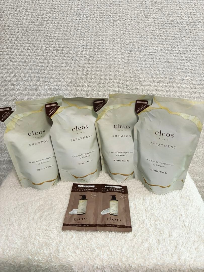 cleos シャンプー トリートメント セット