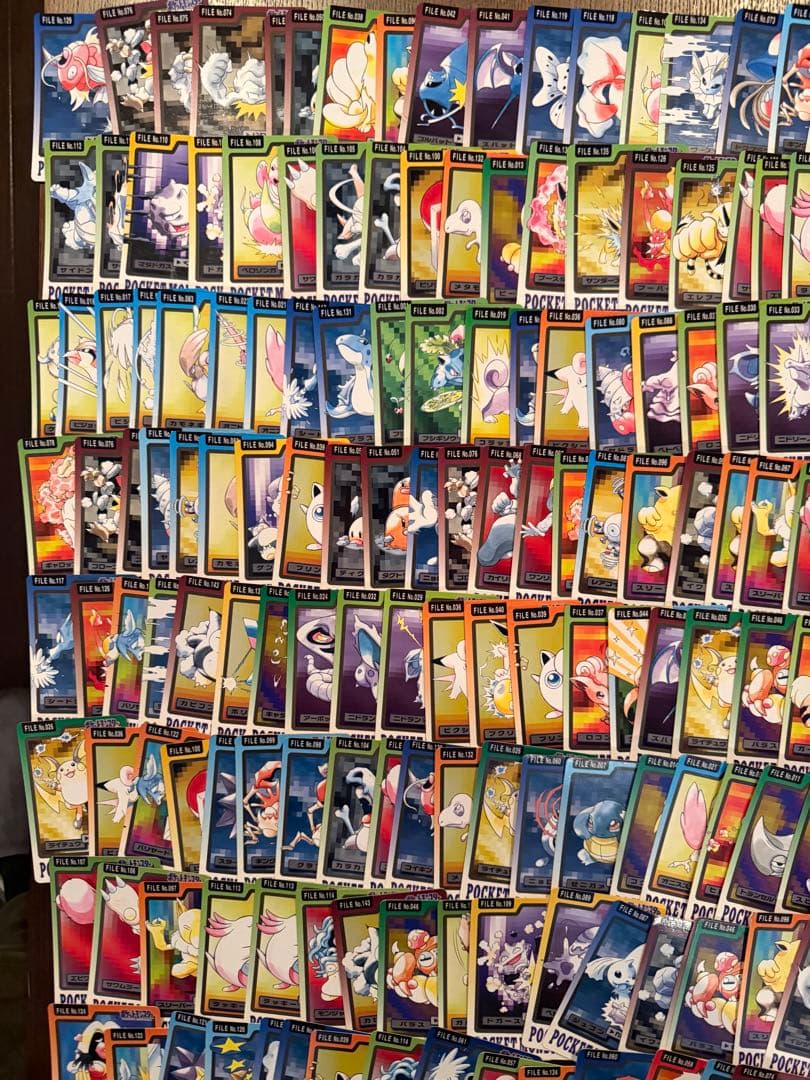 ポケモンカードダス　バンダイ　ポケットモンスター300枚　まとめ売り　3