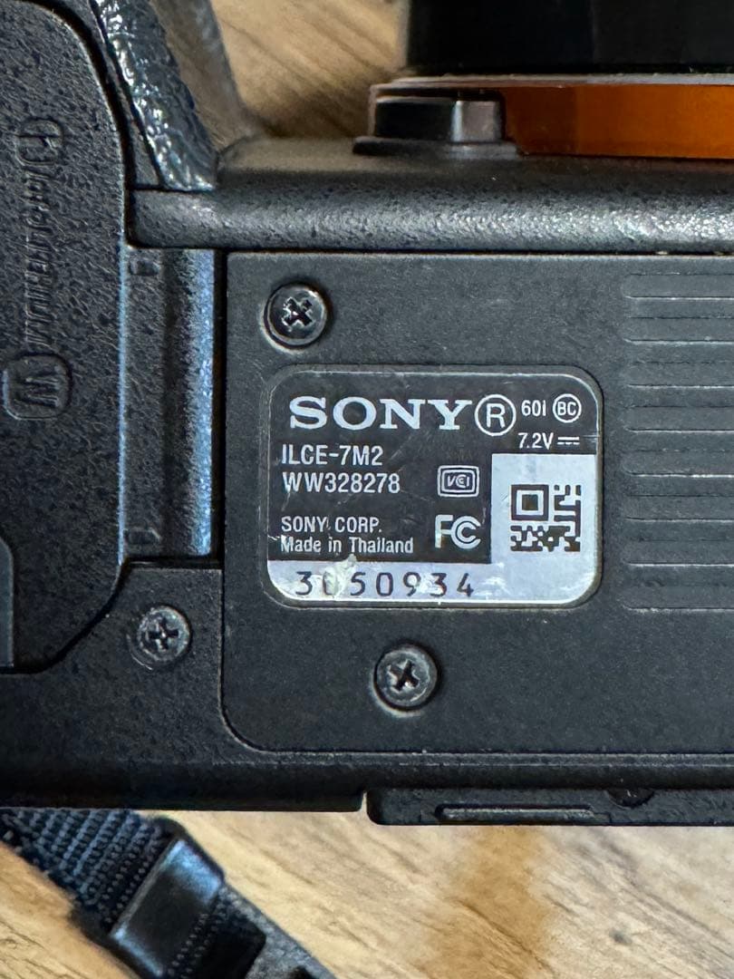 SONY α7II ミラーレスカメラ 標準ズームレンズ付き