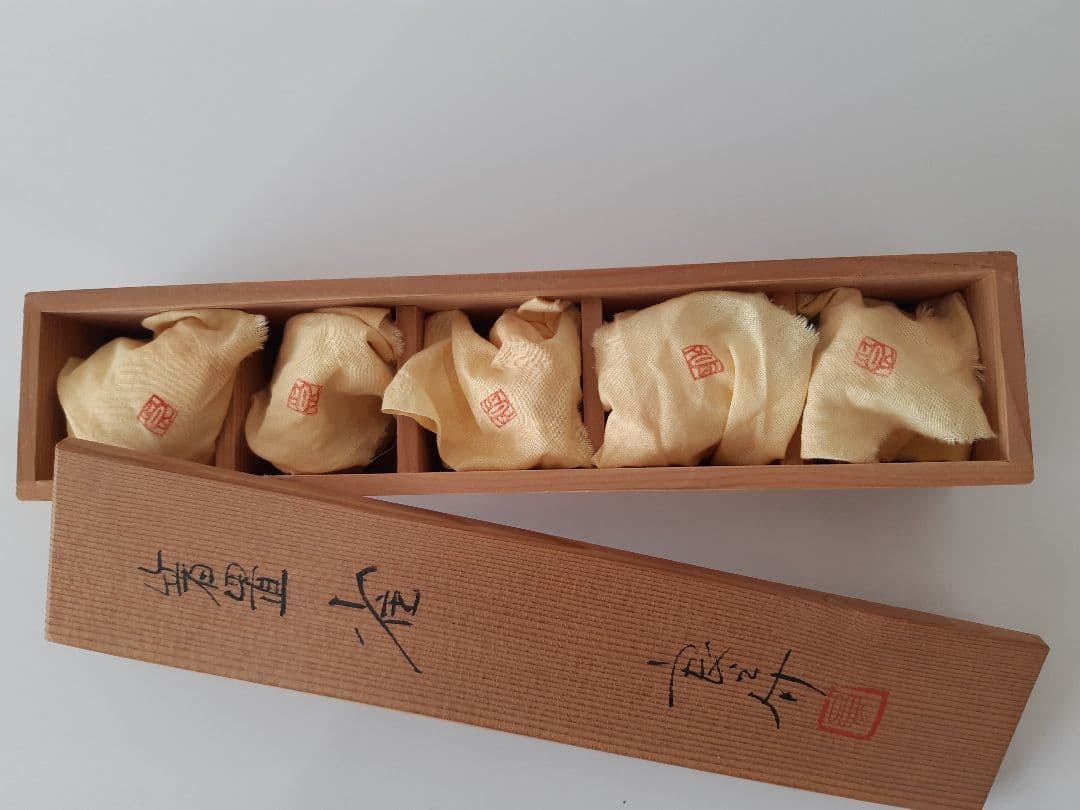 下村良之介 やけもの (陶器) 鳥形 箸置き オブジェ 新品 日本画家