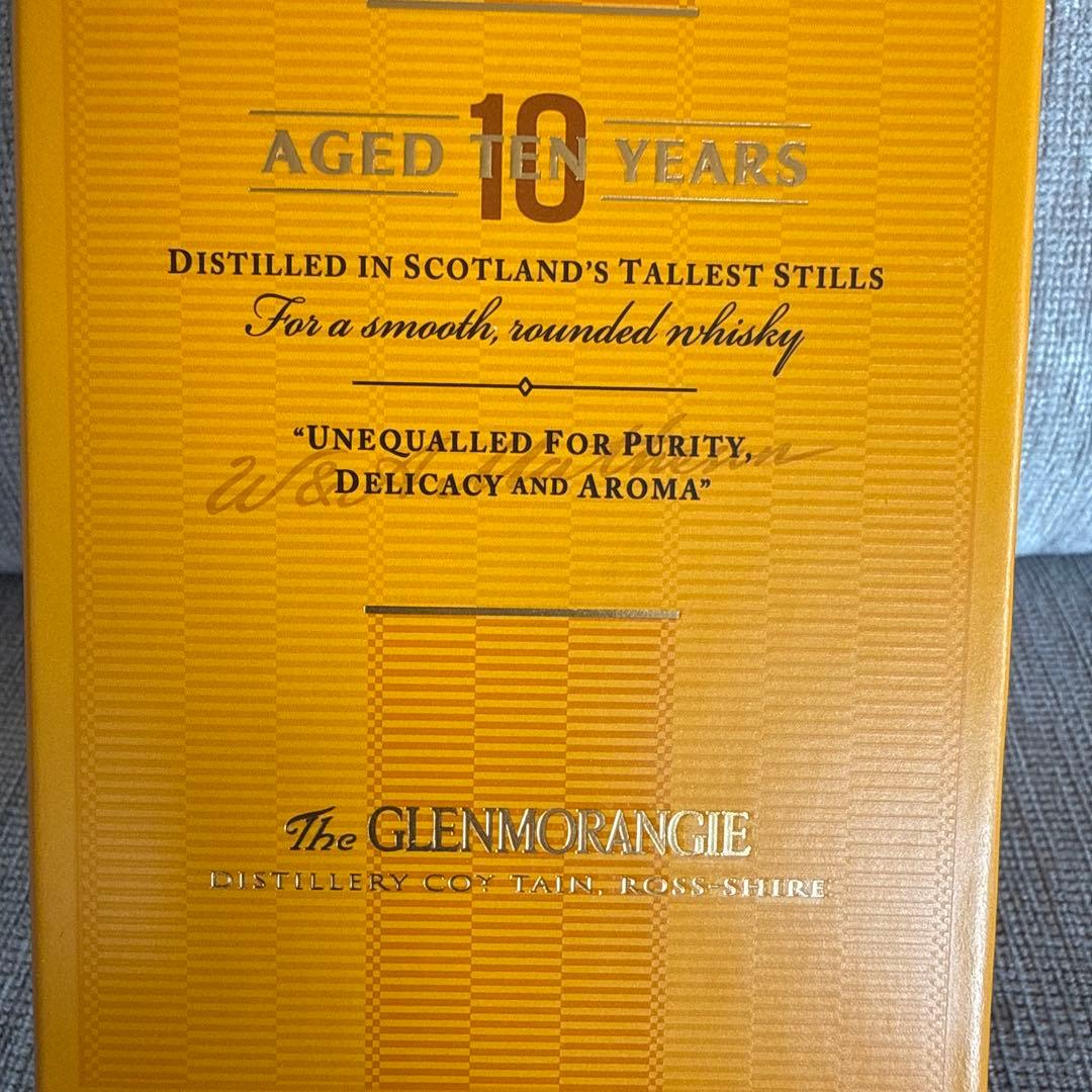 【未開封新品】グレンモーレンジィ ザオリジナル 10年 Glenmorangie