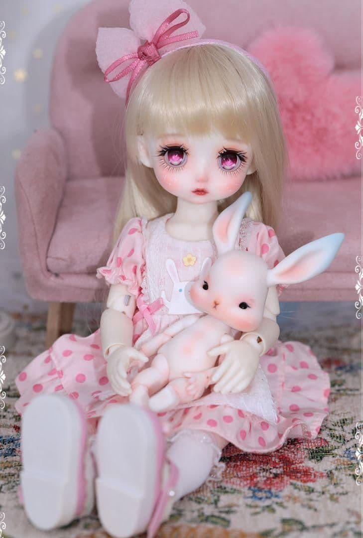 A50 BJD 1/6 ドール本体 Miffy　球体関節人形 ハンドメイド