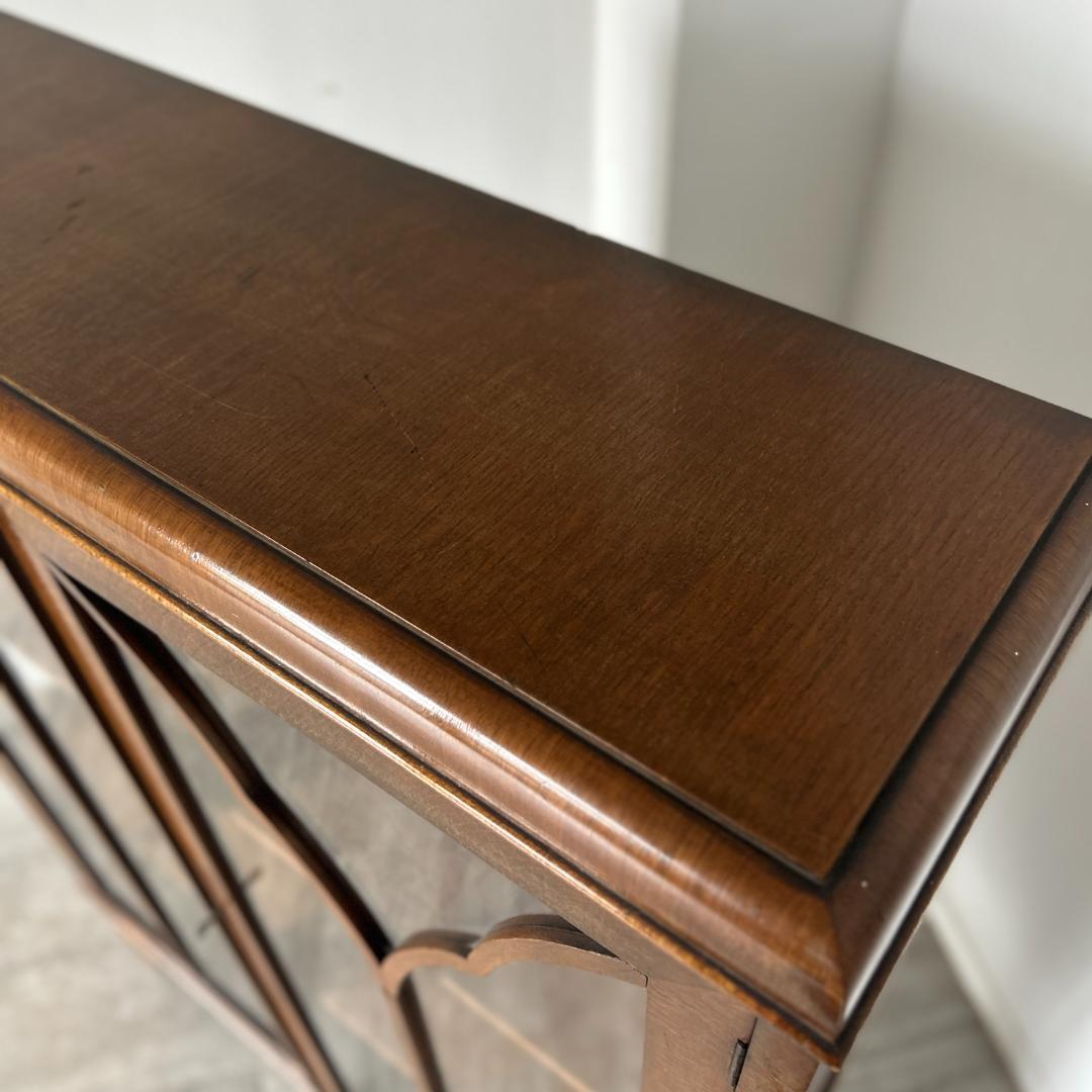 イギリス アンティーク家具 ディスプレイ キャビネット 1930年頃 999A