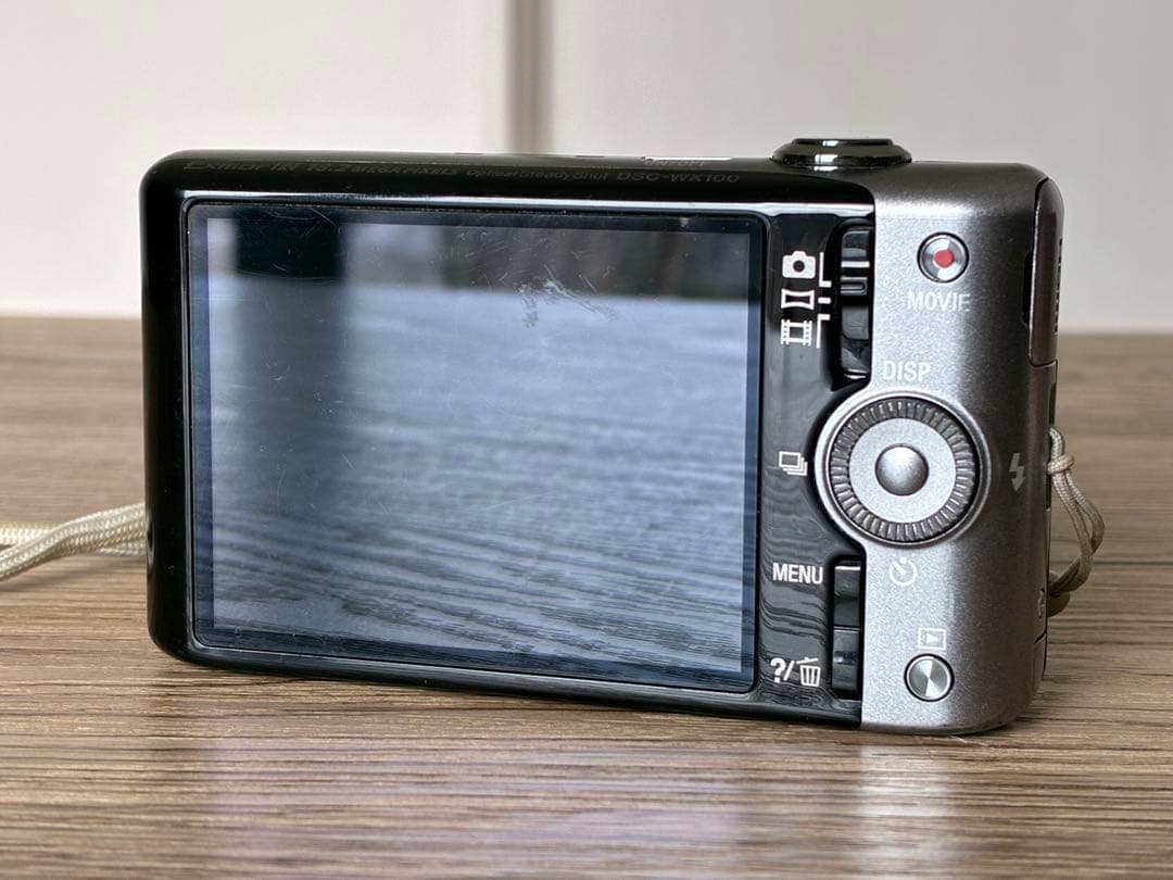 【箱付き】SONY Cyber-shot DSC-WX100 シルバー 18.2