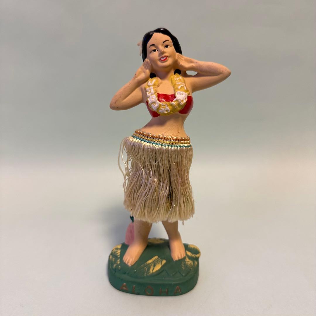 激レア50sハワイアンフラドールスーベニアバブルヘッドヴィンテージ日本製メネフネ