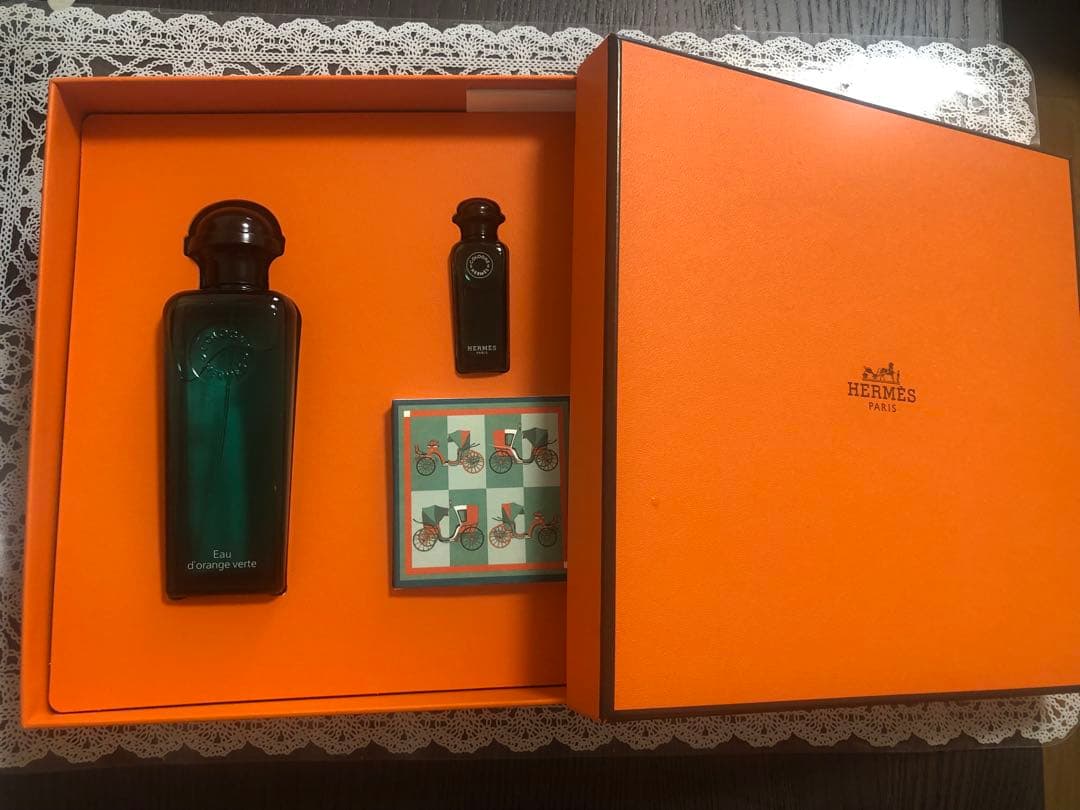 HERMSオードランジュヴェルト ギフトセット 香水＆ソープ 新品未開フランス製