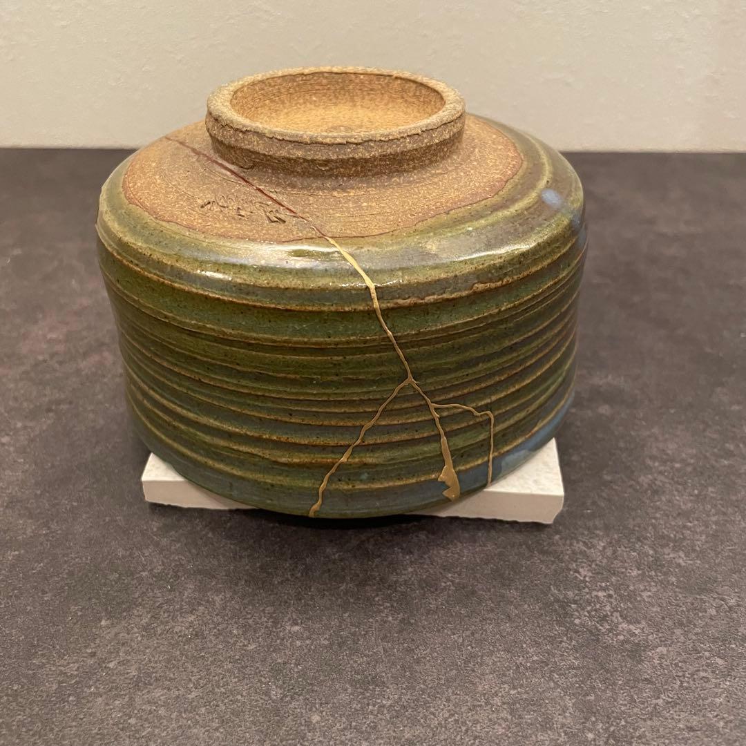 金継ぎ済み　抹茶茶碗-22