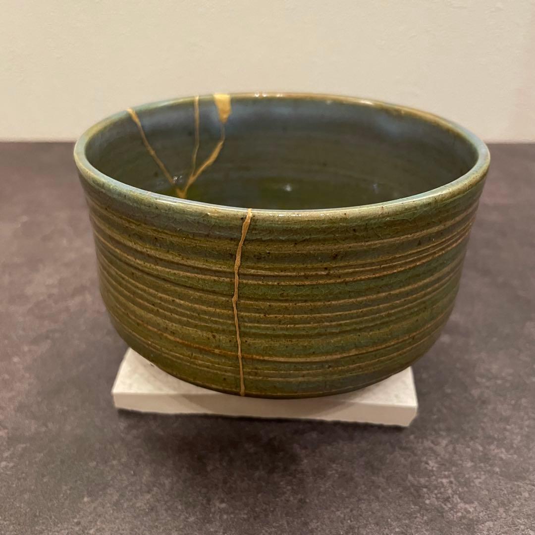 金継ぎ済み　抹茶茶碗-22