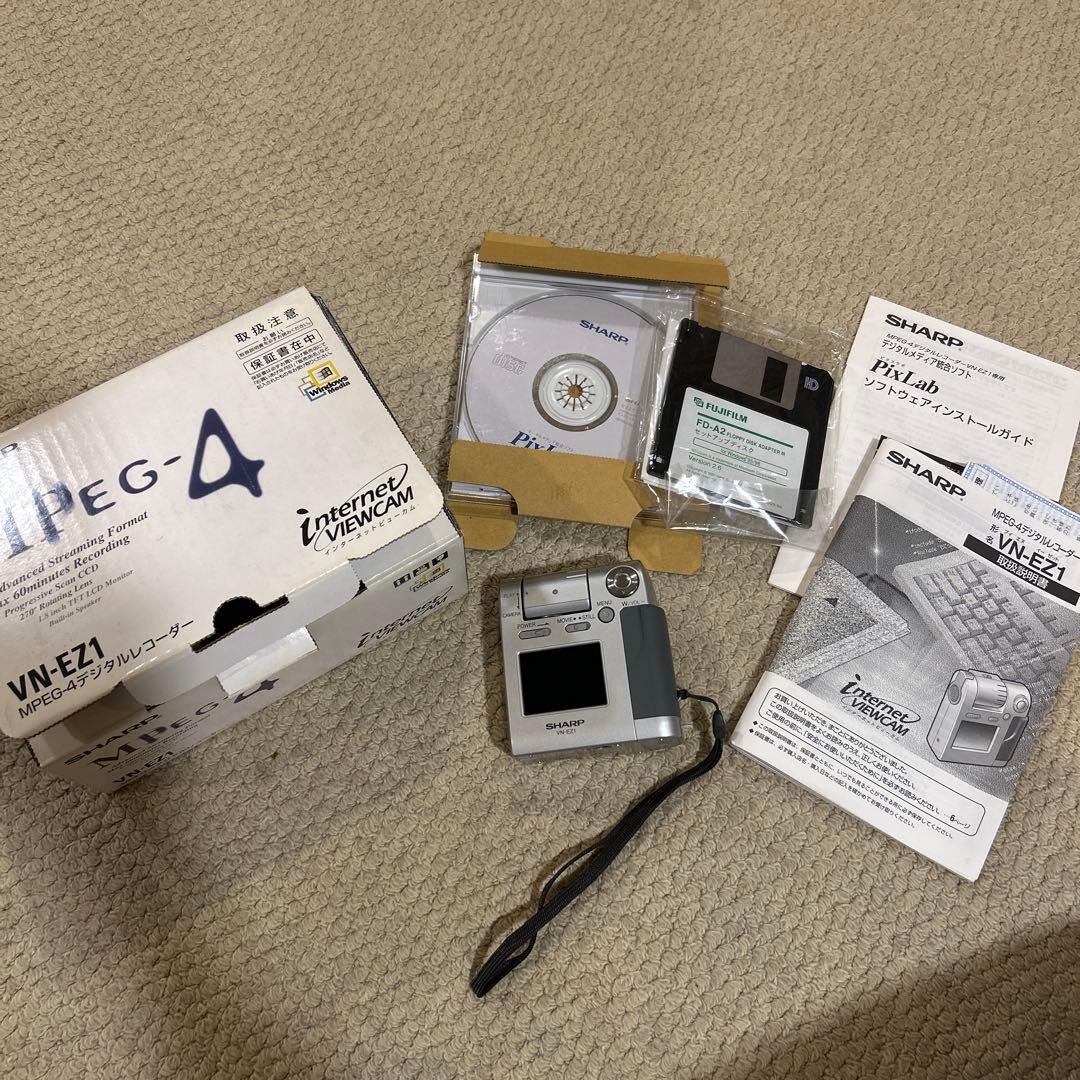 SHARP VN-EZ1 デジタルカメラ　 MPEG-4