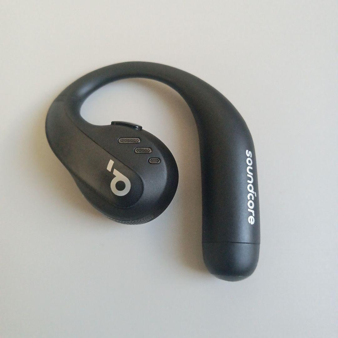 【美品】SoundCore AeroFit Pro 左イヤホン ブラック