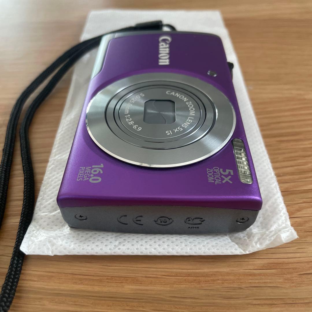 Canon A3500 IS デジタルカメラ デジカメ パープル 箱付