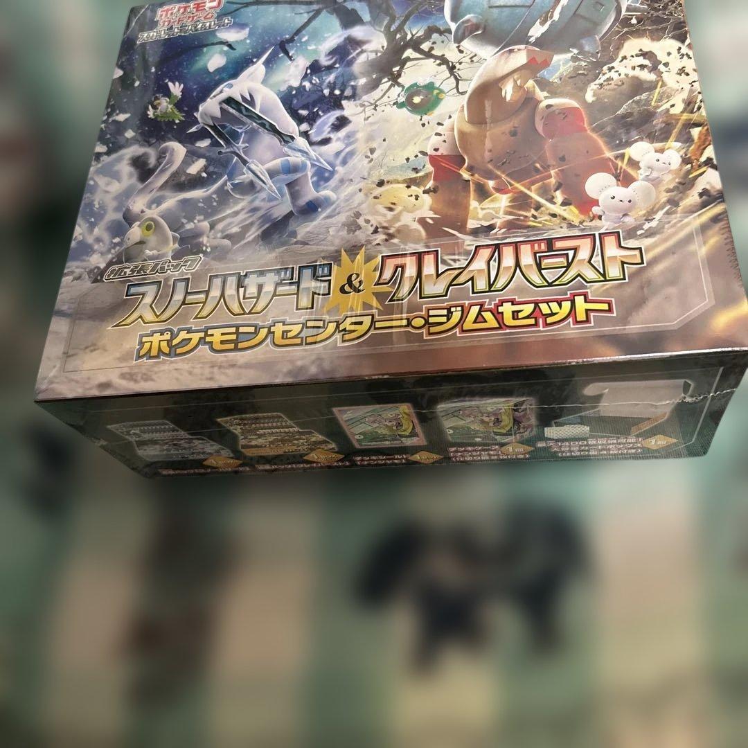 スノーハザード & クレイバスト ポケモンセンター・ジムセット 未開封