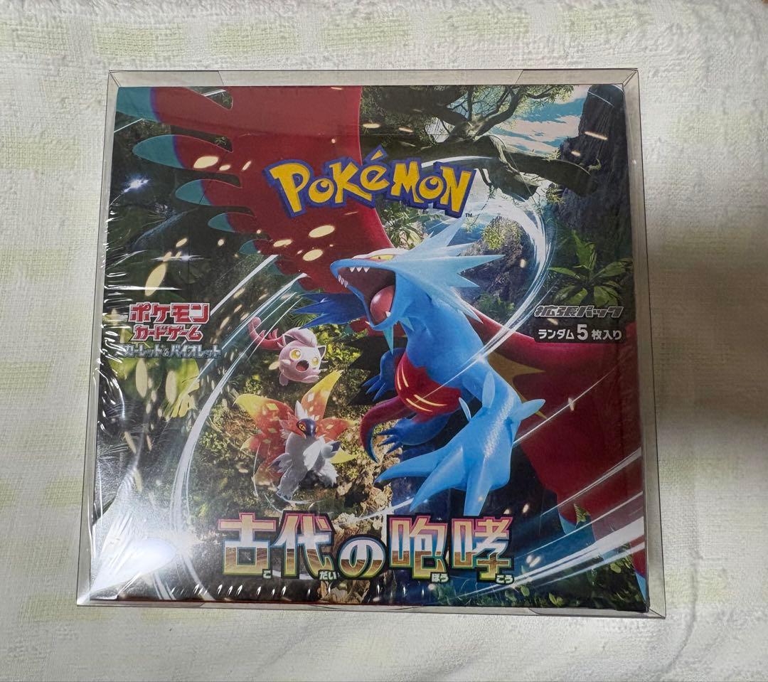 【新品・未開封】ポケモンカードゲーム 古代の咆哮 シュリンク付き　BOX