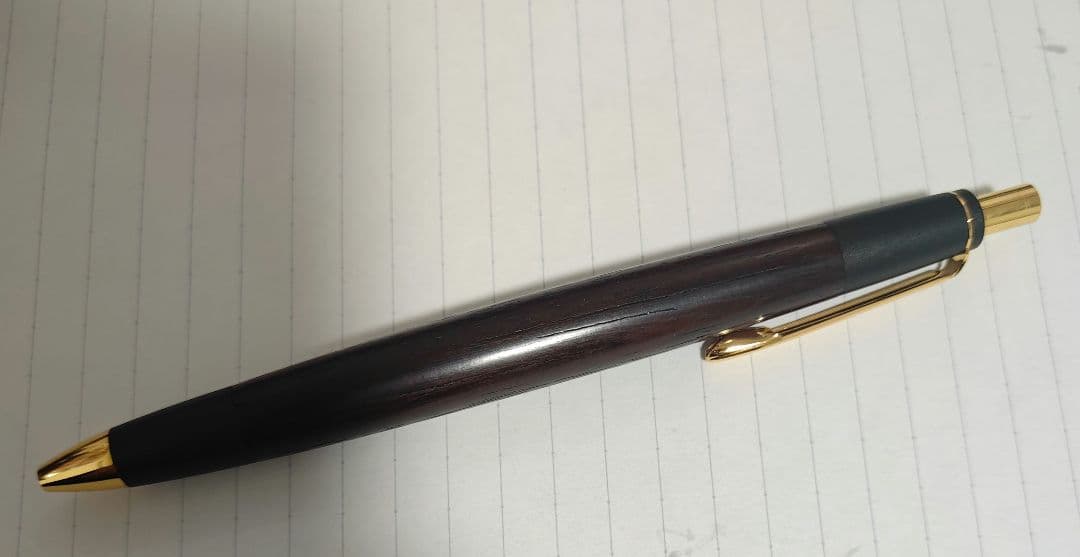 はには ボナンペン本紫檀シャープペンシル0.5mm真鍮金具