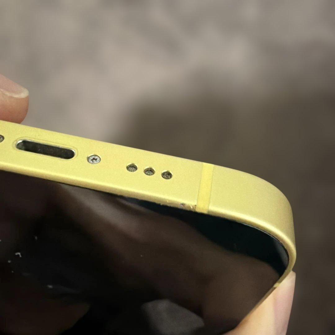 イエロー スマートフォン 本体