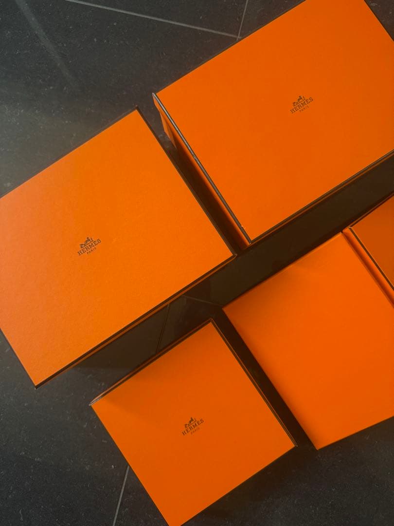 新品 エルメス ギフト箱 サイズ3展開