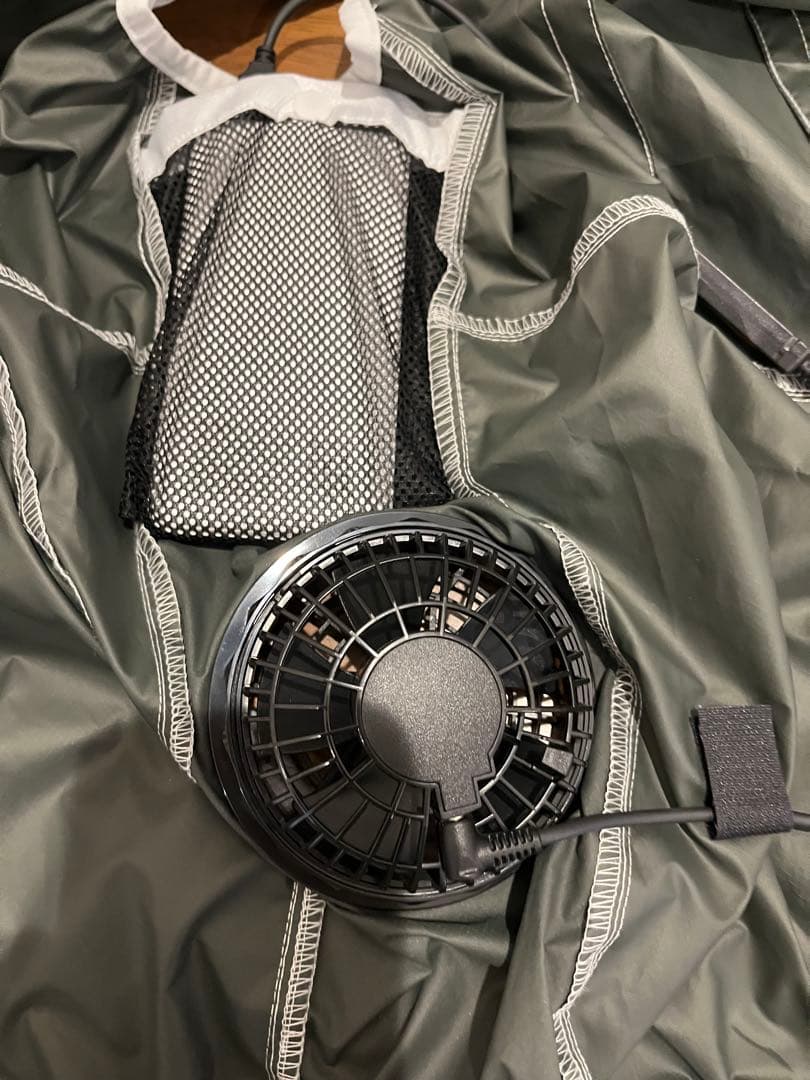 DUNLOP 空調服 ベスト Lサイズ 美品★K3