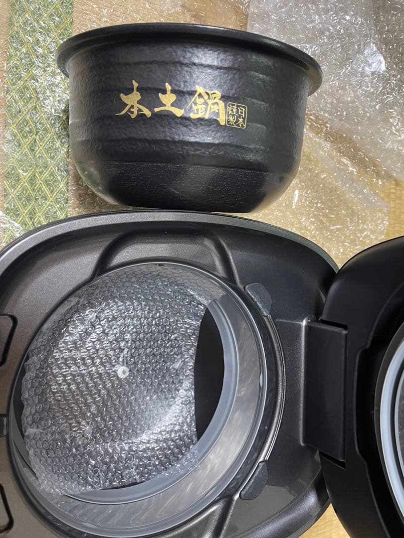 美品　タイガー　土鍋圧力IHジャー炊飯器土鍋　JPL-G100-KL