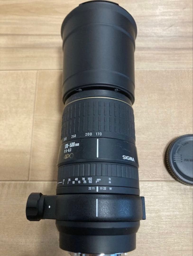SIGMA 170-500mm f/5-6.3 DC ズームレンズ