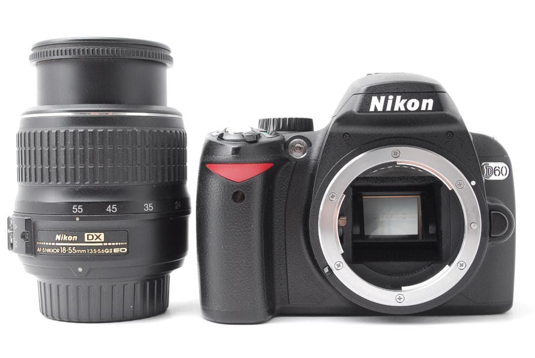 Nikon D60　スマホ転送　ガイドモード搭載　簡単操作　一眼レフデビュー