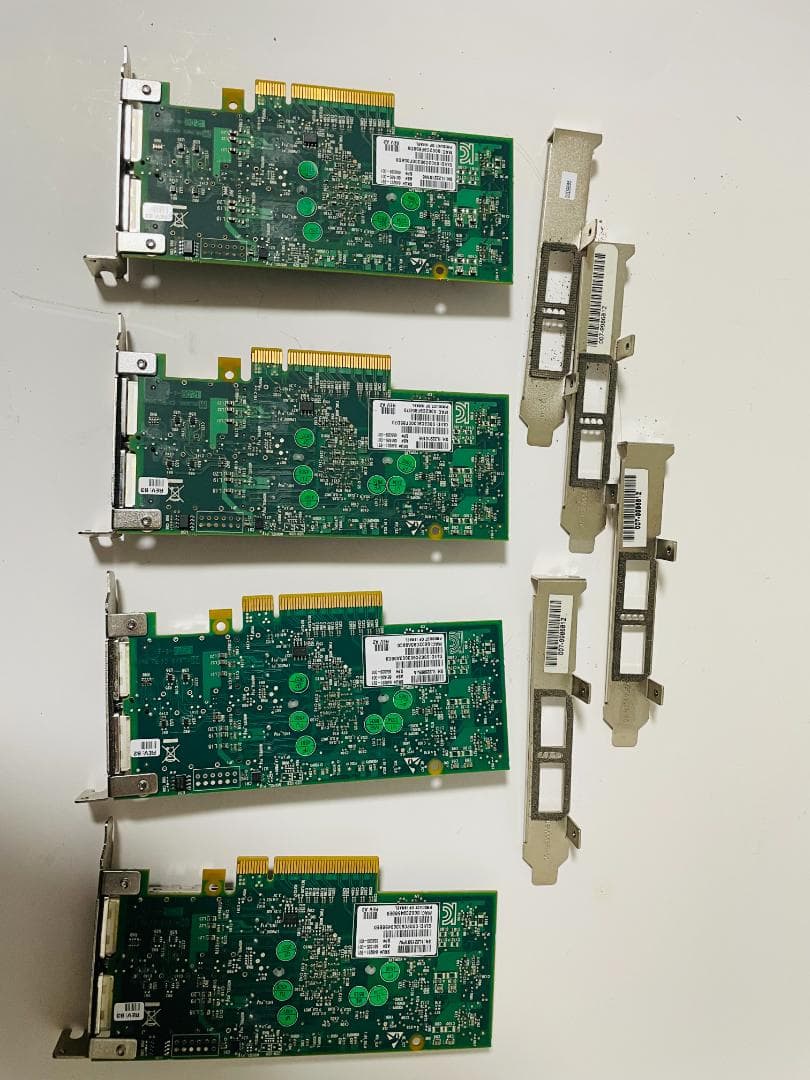 HP544+QSFP MellanoxConnectX-3 10/40Gb 4枚