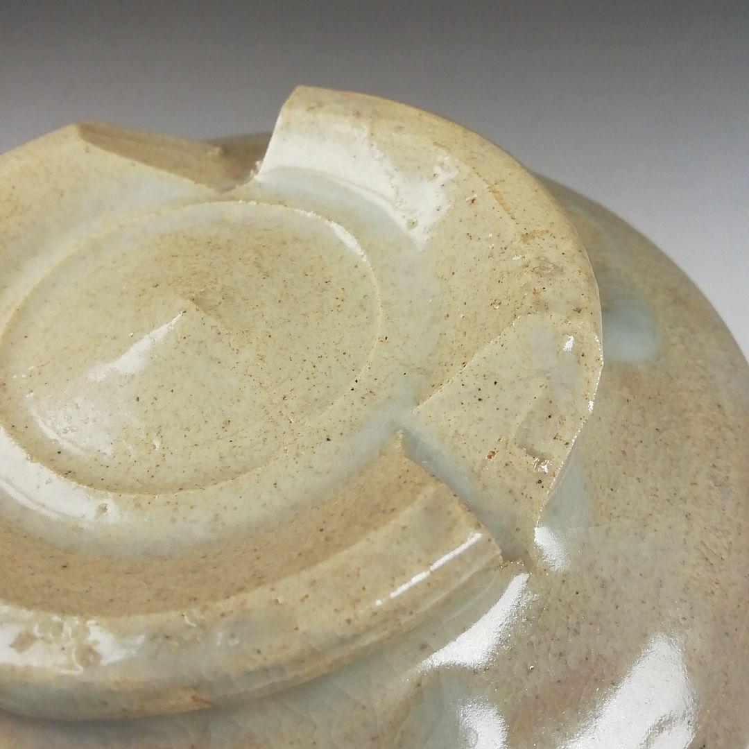 Ｔ６２２　茶碗　『御本立鶴　茶碗』『喜祥 造』　共箱　抹茶碗　茶道具