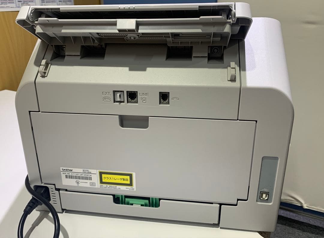 ・ジャスティオ JUSTIO ブラザー レーザープリンター FAX2840