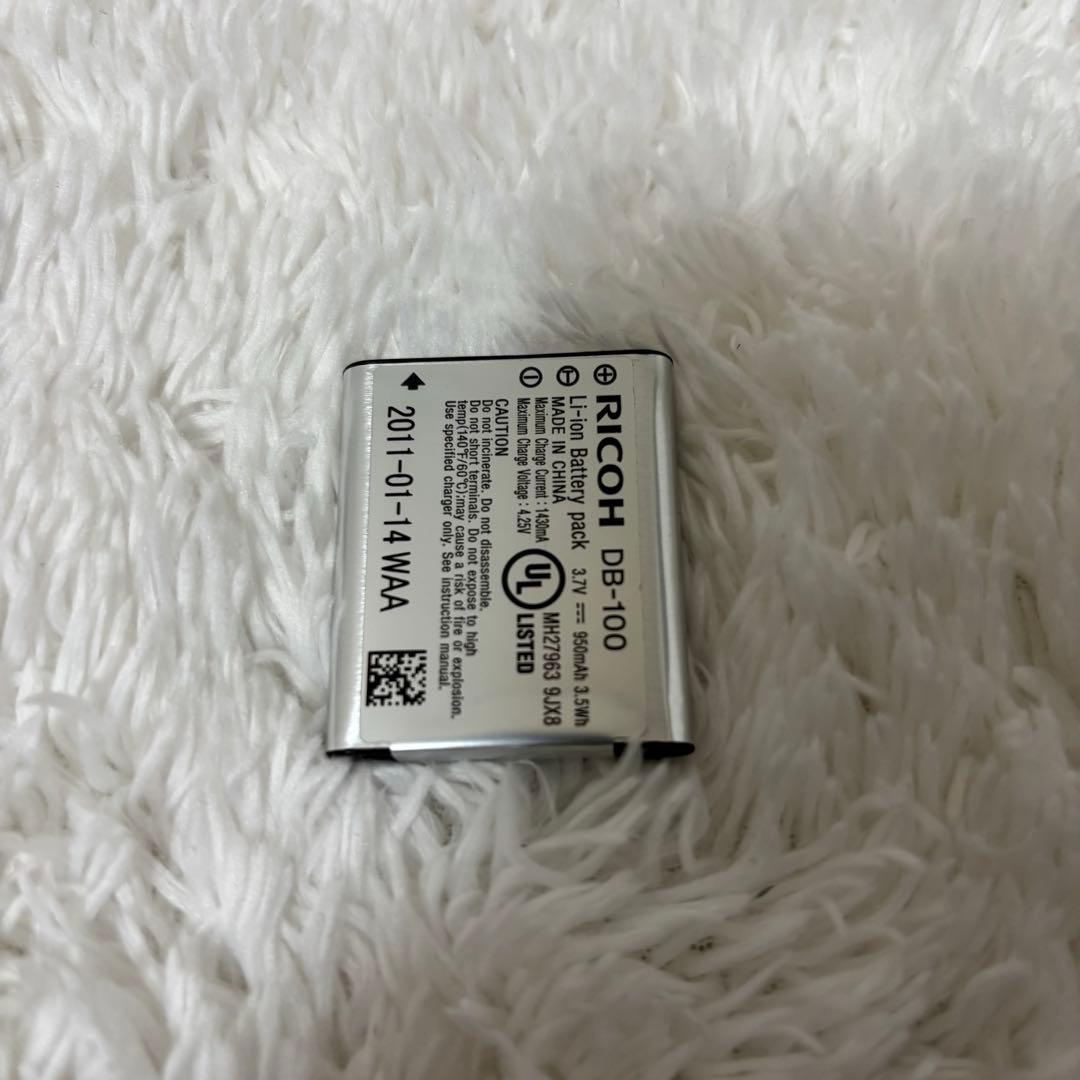 【良品】 RICOH CX-5 ブラック コンパクトデジタルカメラ 動作⭕️