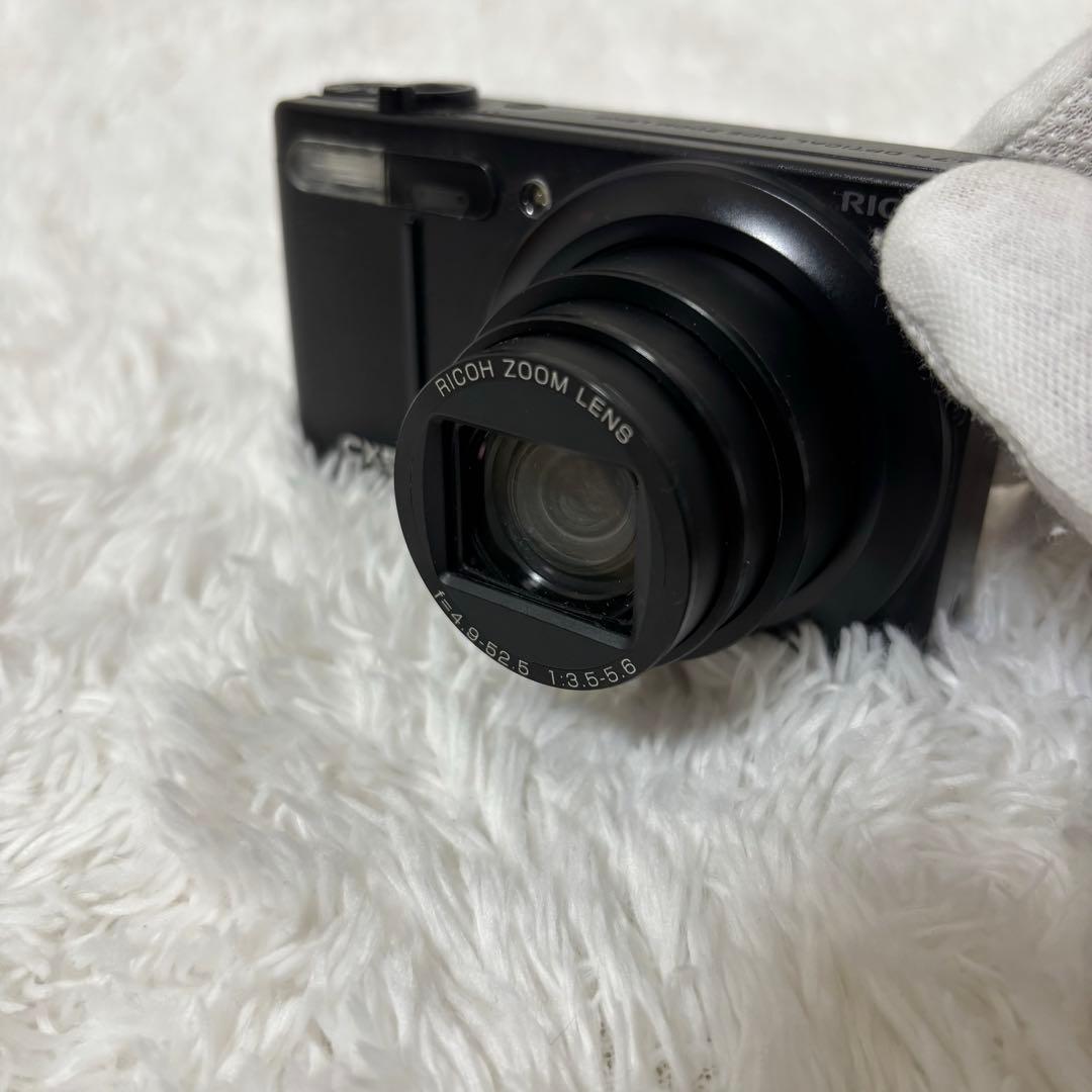 【良品】 RICOH CX-5 ブラック コンパクトデジタルカメラ 動作⭕️