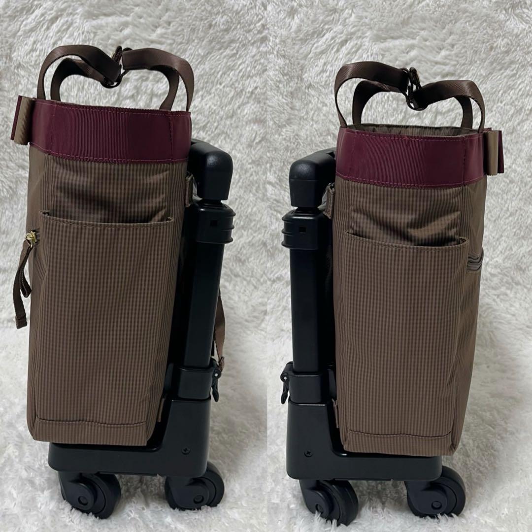 SWANYスワニー キャリーバッグカート　ルバンドミニ　グレージュ