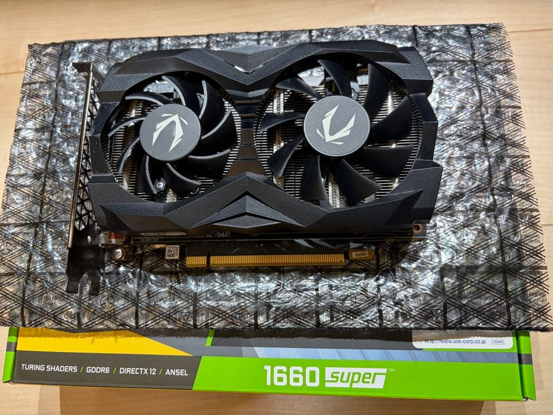 グラフィックボード・グラボ・ビデオカード ZOTAC GAMING GeForce GTX1660Super 6GB