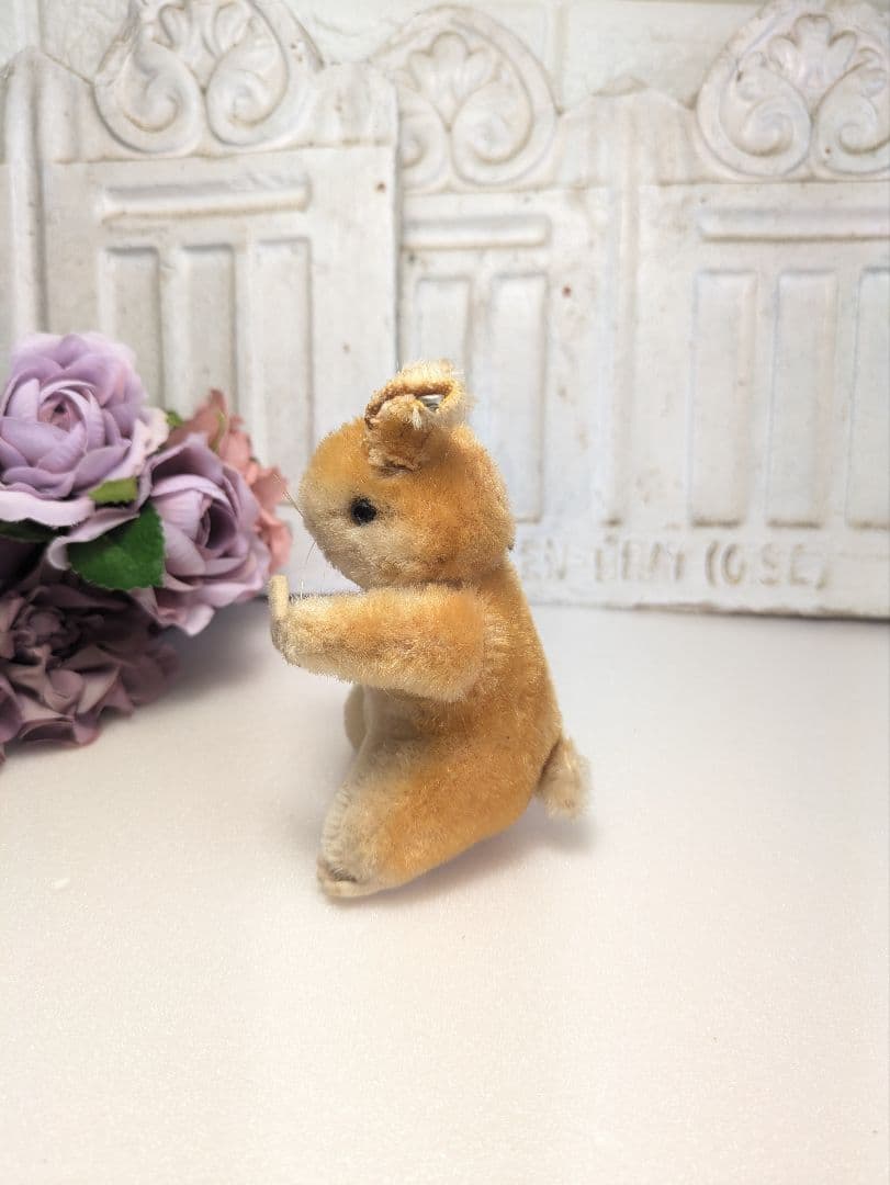 アンティーク ドイツ シュタイフ ハムスター ぬいぐるみ