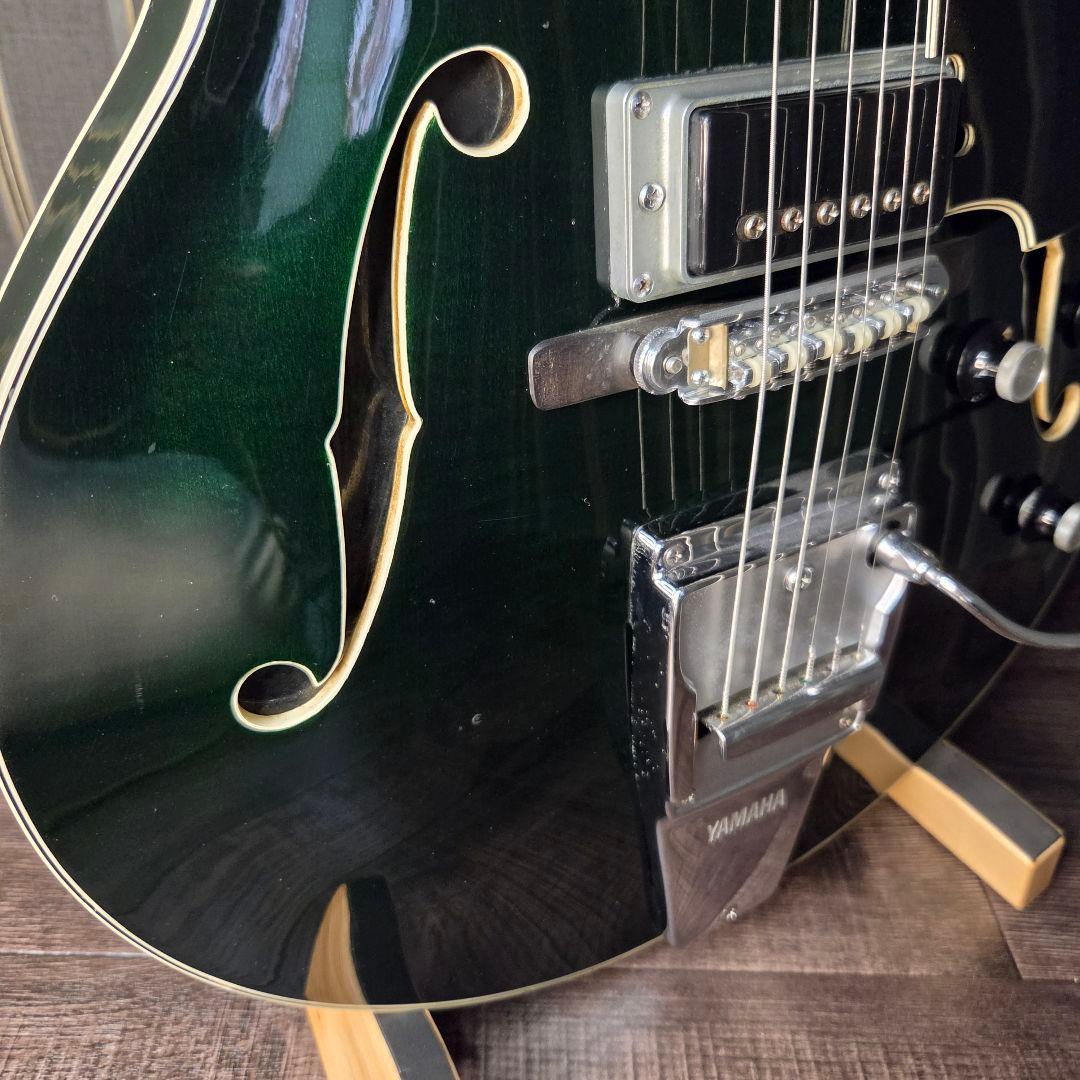 激レア 1970年頃 セミアコ　YAMAHA ヤマハ　SA-50 グリーン　緑