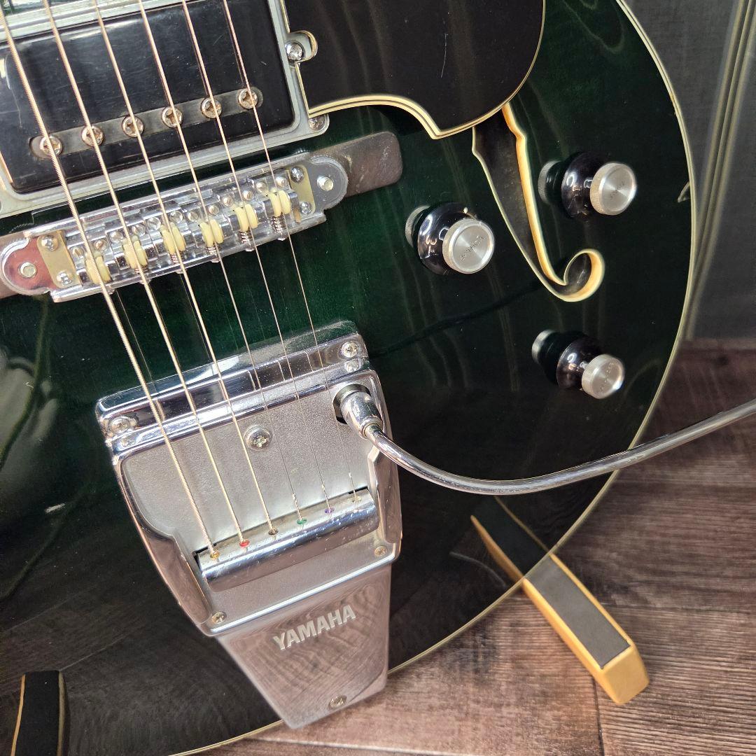 激レア 1970年頃 セミアコ　YAMAHA ヤマハ　SA-50 グリーン　緑