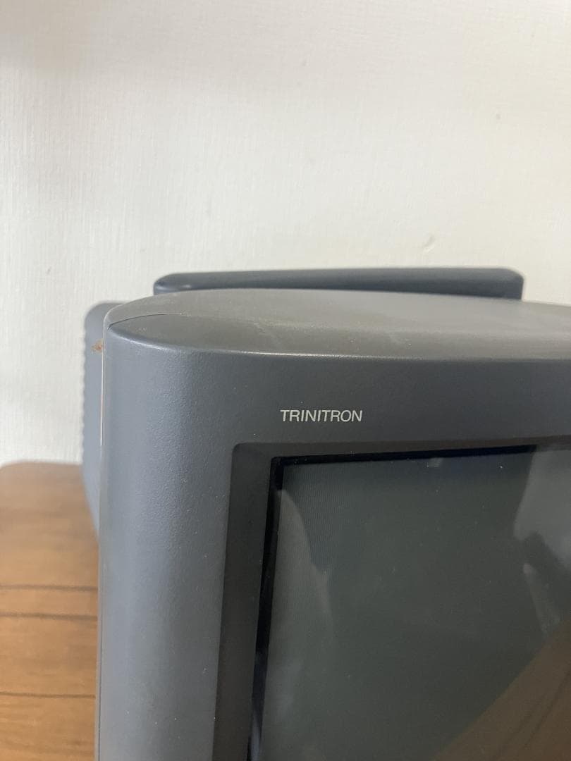 SONY TRINITRON ブラウン管テレビ KV9-AD2 ビデオを確認
