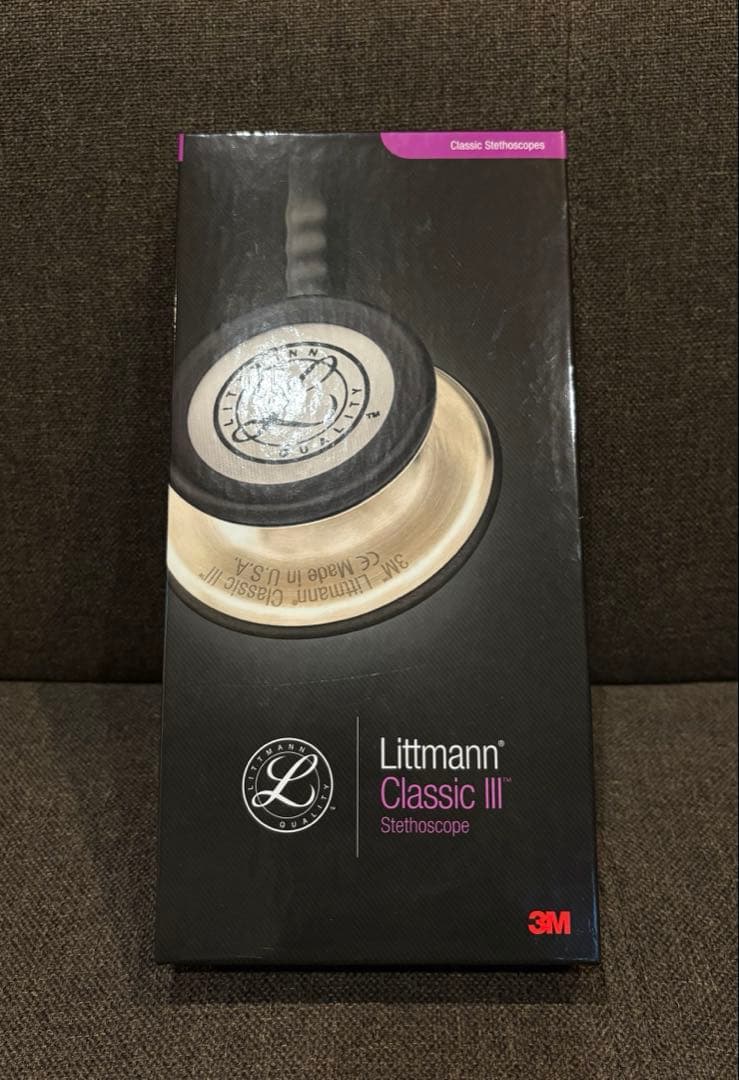 【美品】Littmann Classic Ⅲ 3Ｍリットマンクラシック 聴診器
