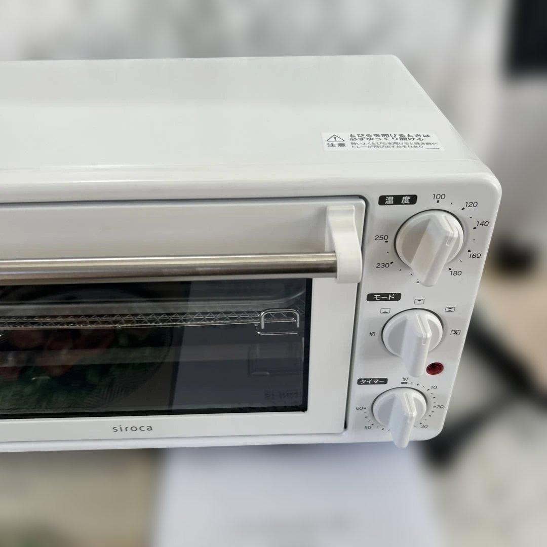美品 Siroca ノンフライオーブン ST-4N231 箱無し　取説付