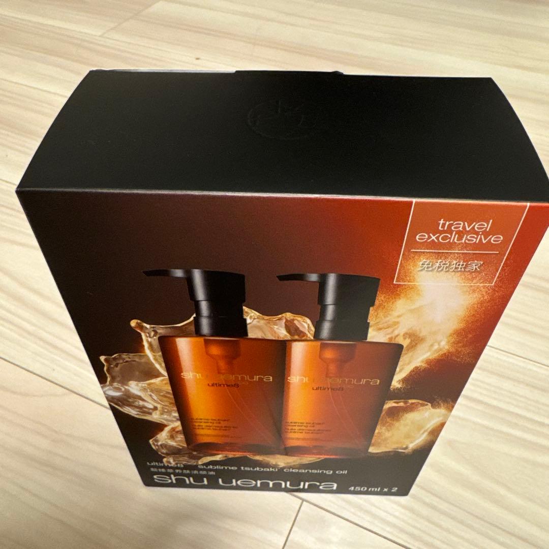 未使用！免税店限定shu uemura アルティム8 450ml x 2
