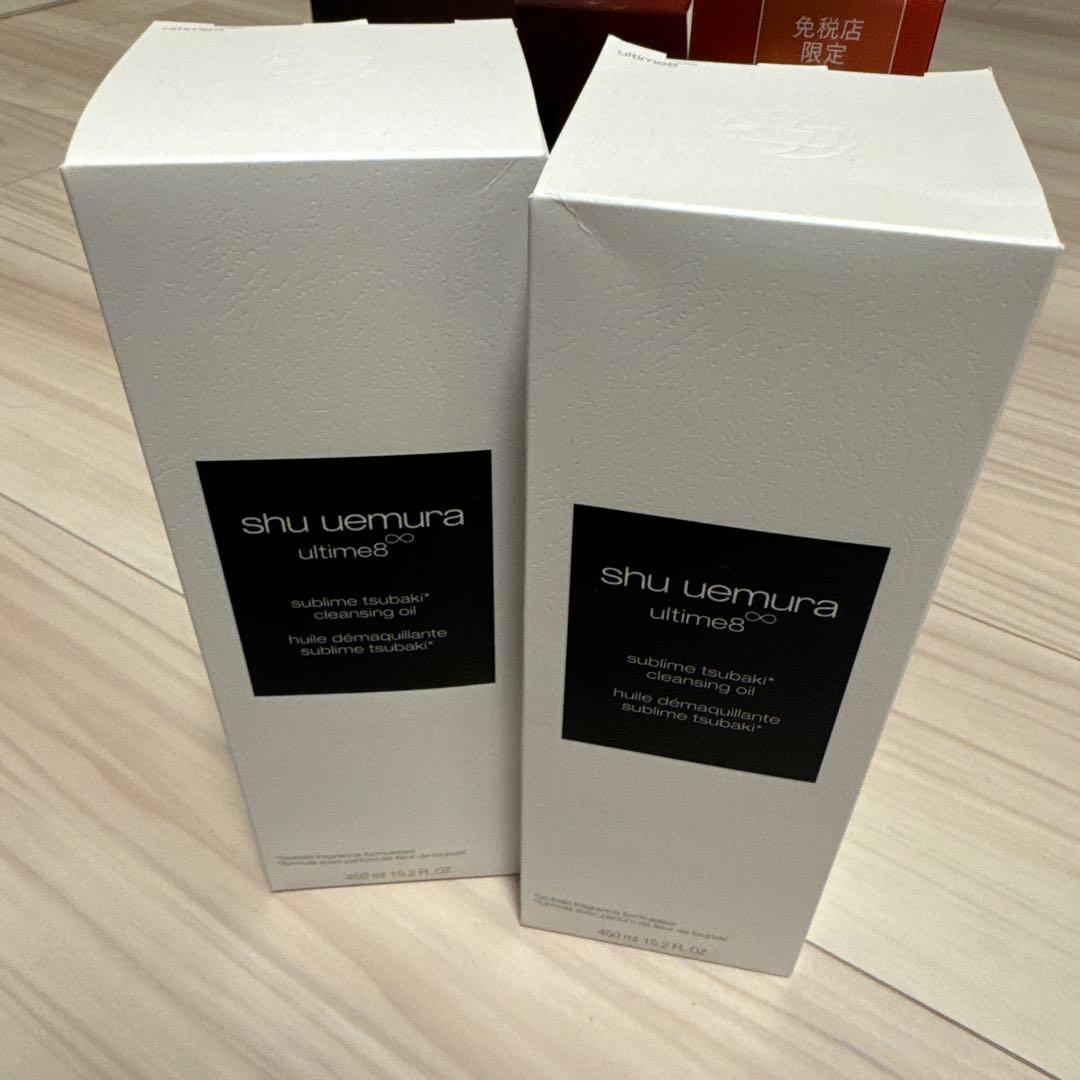 未使用！免税店限定shu uemura アルティム8 450ml x 2