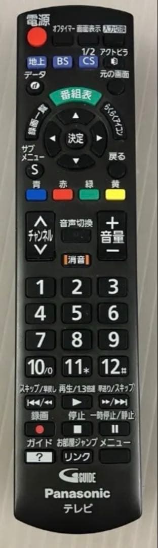 10h31 Panasonic TH-32D305リモコン B-CASカード付き