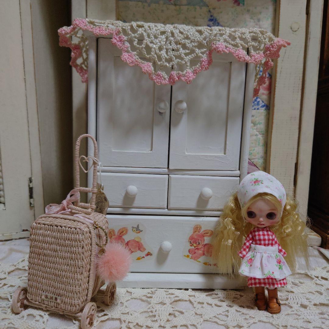 再お値下げ★ヴィンテージ、ミニデカールキャビネット