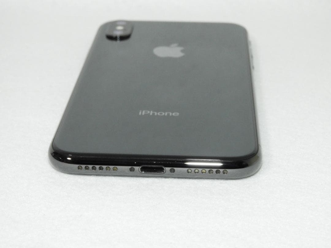 iPhoneX 64GB スペースグレイ MQAX2J/A SIMフリー 難有り