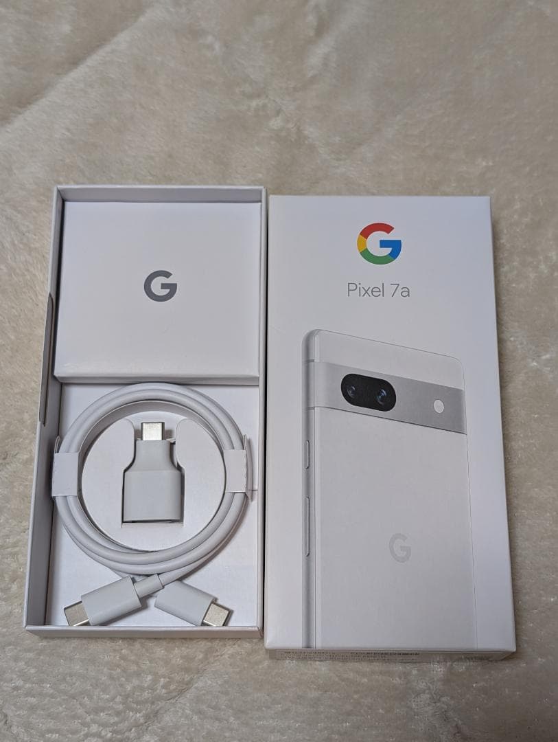 google pixel 7a　ポーセレン