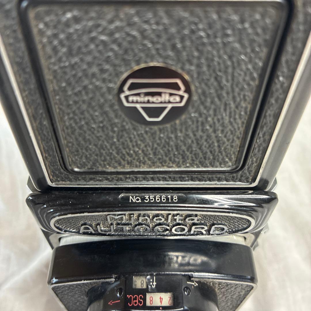 Minolta AUTOCORD 二眼レフカメラ ミノルタ Rokkor75mm