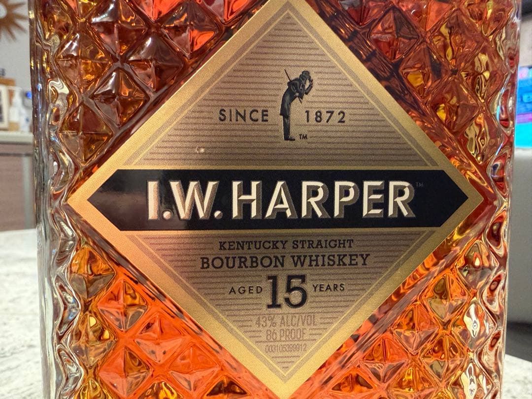 I.W. HARPER 15年 バーボンウイスキー