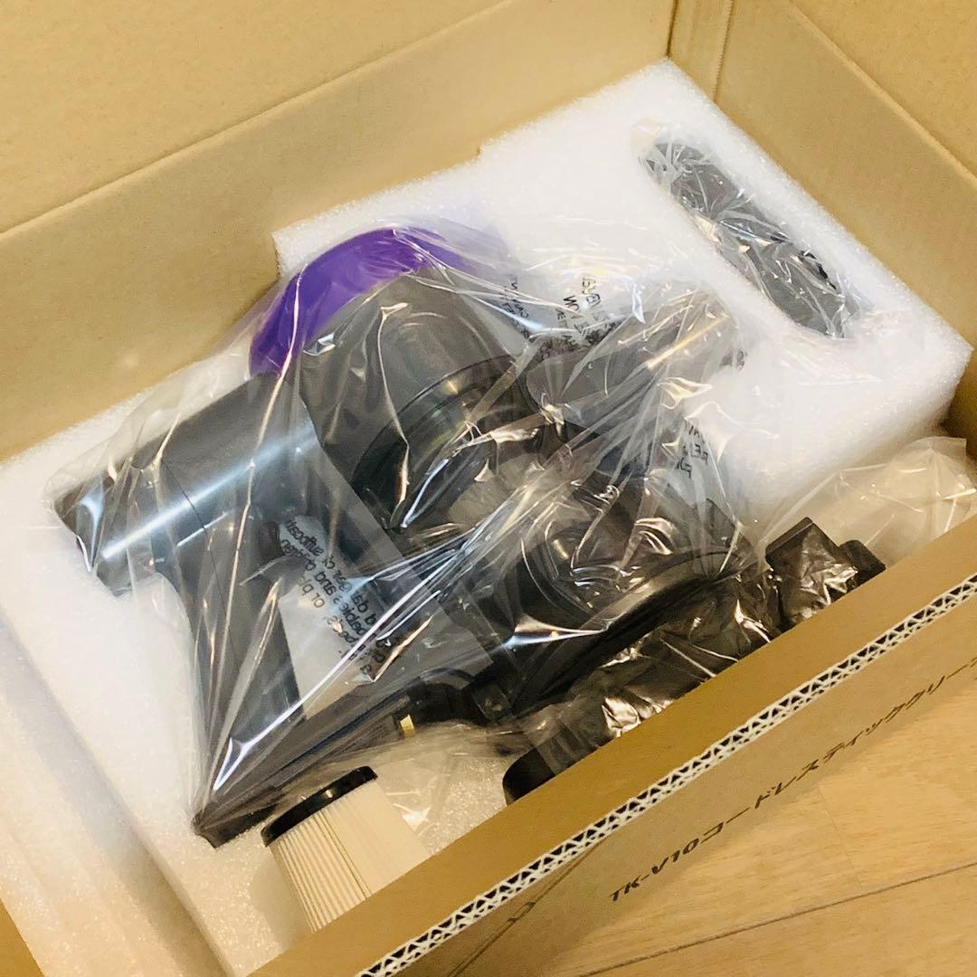 511コードレス掃除機 強力吸引 65分連続稼働 自立式 サイクロン スティック